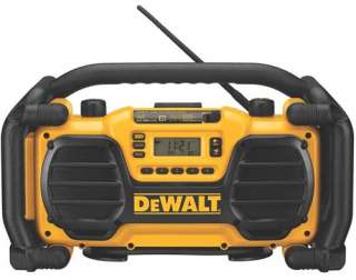 DeWALT DC012 Worksite MP3 Tool Lithium Ion Battery Charger Radio 