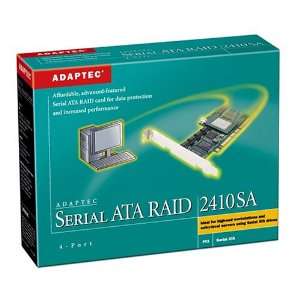  Adaptec 1961900 R 2410SA 4CH SATA RAID Controller Kit 