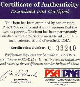 JaMarcus Russell Signed Oakland Raiders Jersey PSA DNA G33240  