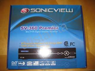 SONICVIEW 360 PREMIER PVR SONIC VIEW USB ELITE 4000 CH  