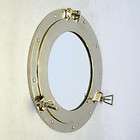 Solid Brass Ships Cabin Porthole Mirror 14