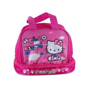  Cute Hello Kitty Pattern Dual Compartment Multifunction 