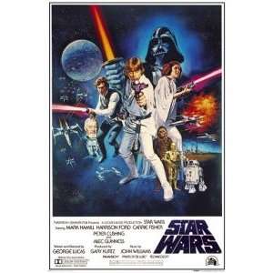Star Wars: Episode IV   A New Hope   Movie Poster  guaranteed 100% 