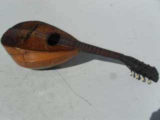 ANTIQUE VINTAGE MANDOLIN WASHBURN BOW BACK 8 STRING MANDOLIN  