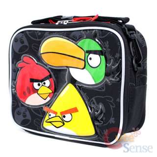 Angry Birds School Lunch Bag  3 Birds with Toucan Rovio Licensed 