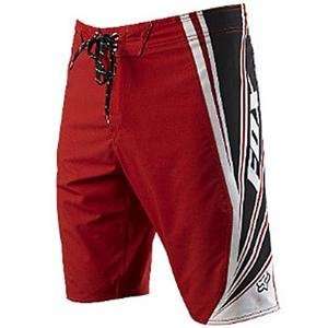  Fox Racing Velocity Boardshorts   28/Flame Red: Automotive
