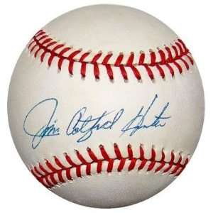  Jim Catfish Hunter SIGNED Autographed Official AL Baseball 