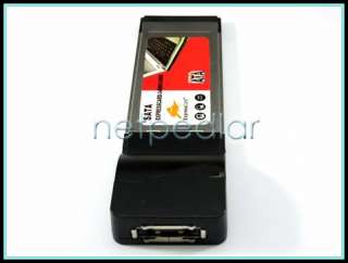 3Gb/s eSATA e SATA II ExpressCard Express Card Adapter  