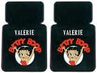 2PC BETTY BOOP PERSONALIZED CAR FLOOR MATS RARE NEW