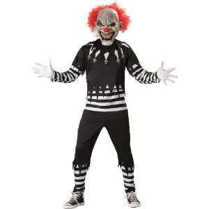 : Lets Party By California Costumes Creepy Psycho Clown Adult Costume 