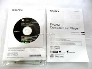 2011 Sony CDX GT700UI CD  AAC USB iPod Car Player  