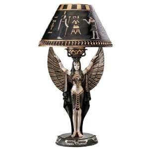  Isis Egyptian Sculptural Table Lamp