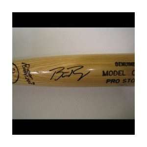 Buster Posey Signed Rawlings Tan Big Stick Bat PRE SALE