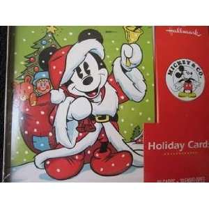   . Mickey Mouse as Santa Hallmark Holiday Boxed Cards: Everything Else