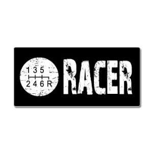Speed Shift Racer   Window Bumper Sticker