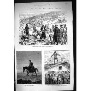  1877 War Prisoners Russian Roads Turkish Gravestones 