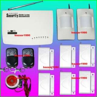 Wireless Home GSM Security Alarm System / Alarms / SMS / Call 
