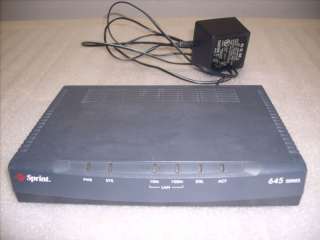 SPRINT Series 645 Wired Router Model# 645R ADSL Router  