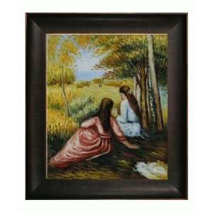 Reproduction Oil Painting   Closeout Deals: In The Meadow (Affordable 