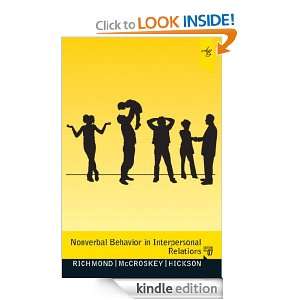 Nonverbal Behavior in Interpersonal Relations (7th Edition) Virginia 