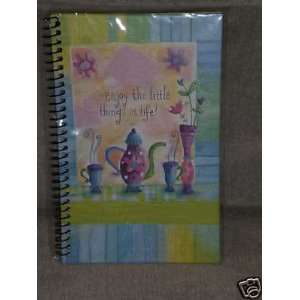  Whimsical Enjoy the Little Things in Life Sprial Journal 
