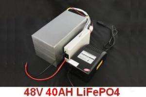 48V 40AH LiFePO4 Battery wiith BMS+Charger+Battery Bag  
