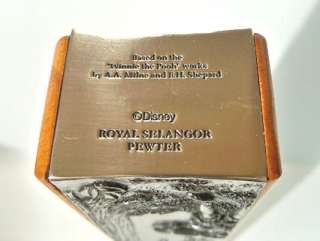 Royal Selangor Disney Showcase WINNIE THE POOH Pewter/Wood Periscope w 
