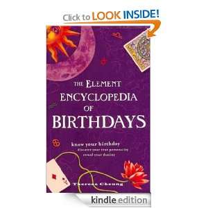   Encyclopedia of Birthdays: Theresa Cheung:  Kindle Store