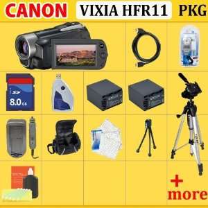  Canon Vixia Hf R11 Dual Flash Memory Camcorder W/20x Optical 