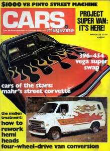 Cars Magazine Mar 1975   454 Vega, 4x4 Van Conversion  