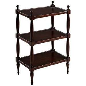  Quinn Cherry Finish Solid Wood Bookcase Side Table: Home 