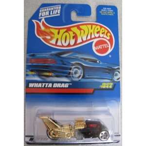  Hot Wheels 1998 Whatta Drag BLACK #1044 Toys & Games