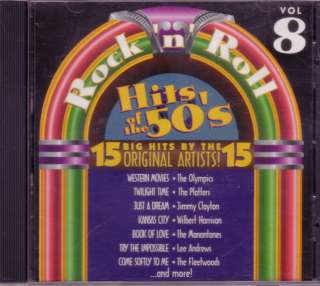 Rock Roll Hits 50s Volume 8 CD Classic Fifties Fleetwoods Platters 