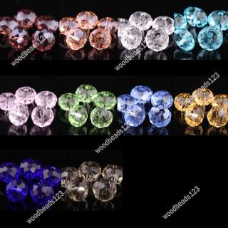 100pcs 5040 8mm Swarovski Crystal Beads Mixed Color loose beads 
