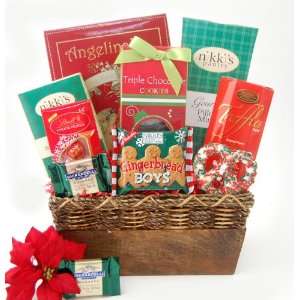 Holiday Treats Snack Gift Basket: Grocery & Gourmet Food