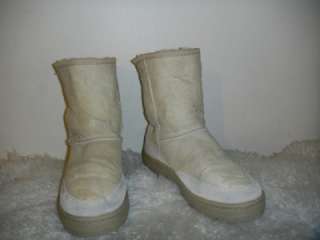   Ugg Boots Ultra Classic Short Sand 6 5225 Warm & Cozy Authentic  