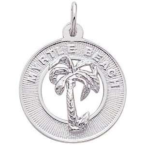  Rembrandt Charms Myrtle Beach Charm, Sterling Silver 