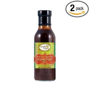 Simply Sharis Gluten Free Gluten Free Kung Pao Sauce, 12  Ounce (Pack 