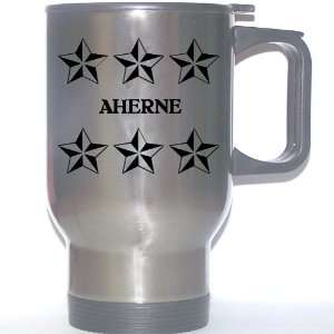  Personal Name Gift   AHERNE Stainless Steel Mug (black 