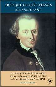 Critique of Pure Reason, (0230013376), Immanuel Kant, Textbooks 