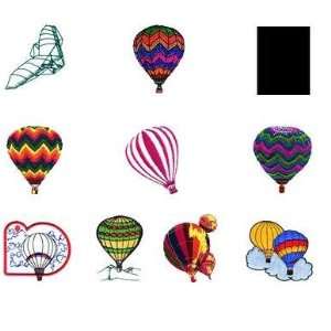   OESD Embroidery Machine Designs CD HOT AIR BALLOON: Kitchen & Dining