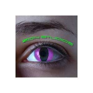   Monster Makers Colored Contact Lenses Pink Cat 