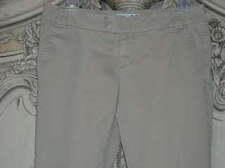 American Eagle Outfitters Tan Khaki Flare Pants Women 4 Reg  