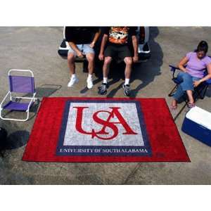   Alabama Jaguars NCAA Ulti Mat Floor Mat (5x8): Sports & Outdoors