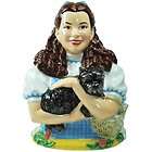 Wizard of Oz Dorothy and Toto Ceramic Cookie Jar by Westland New 17238