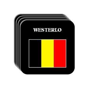  Belgium   WESTERLO Set of 4 Mini Mousepad Coasters 