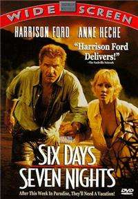 Six Days Seven Nights DVD Movies Harrison Ford WS 717951000866  
