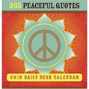  365 Peaceful Quotes 2010 Small Daily Boxed Calendar 