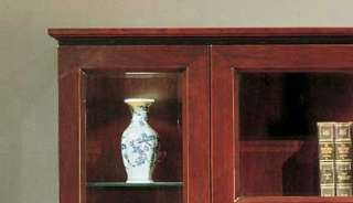 layer high gloss polyester finish optional glass door hutch