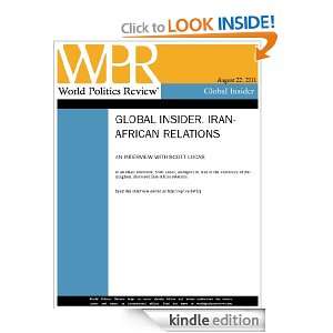 Interview: Iran Africa Relations (World Politics Review Global 